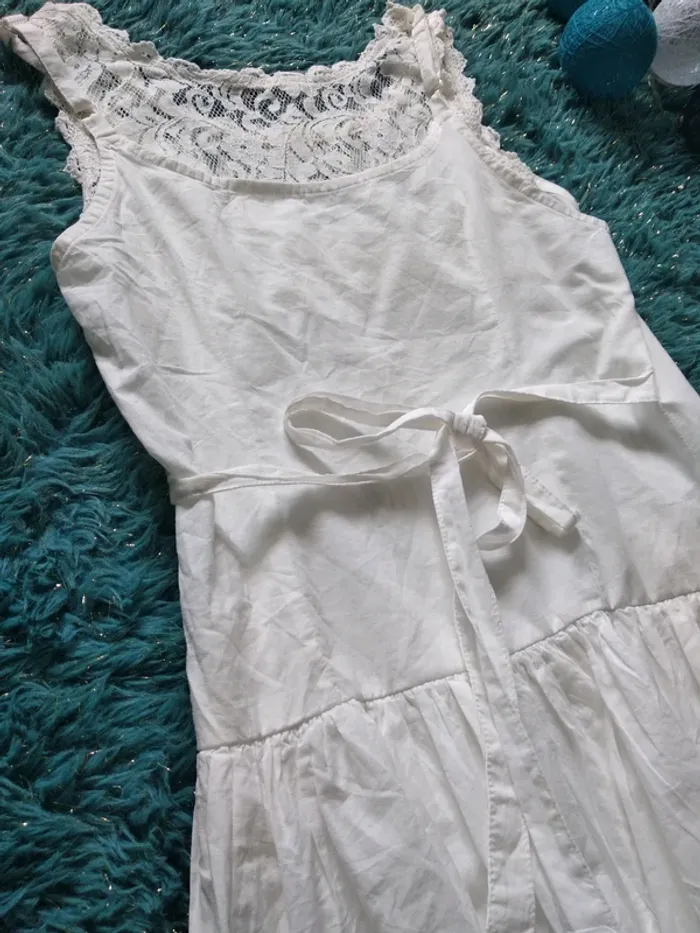 Tunique blanche dentelle - photo numéro 6