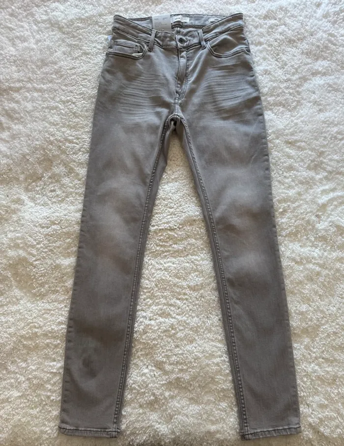 Mango – Jean Jude gris Skinny Fit - Taille 38 EU / UK 10 – Denim stretch - Homme - photo numéro 2