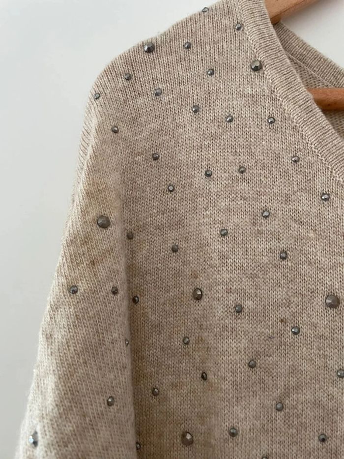 Très jolie Robe pull interdee beige - photo numéro 3