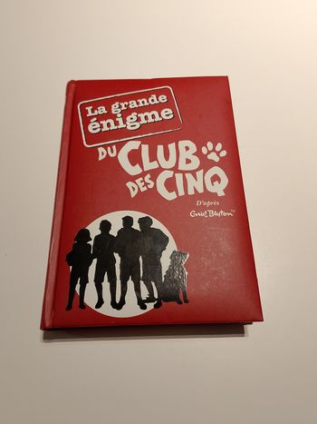 La grande énigme du club des cinq hachette jeunesse 