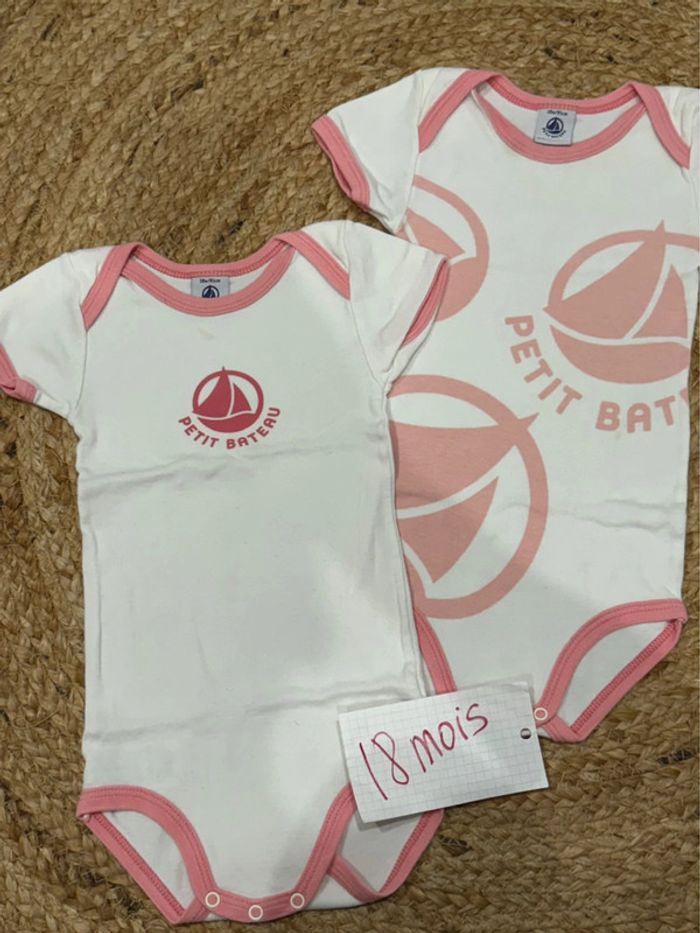 Bodies petit bateau 18 mois