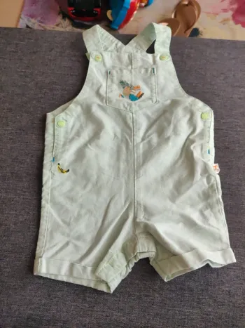 Salopette short