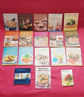 📚 18 livres de recettes - France Loisirs 📚