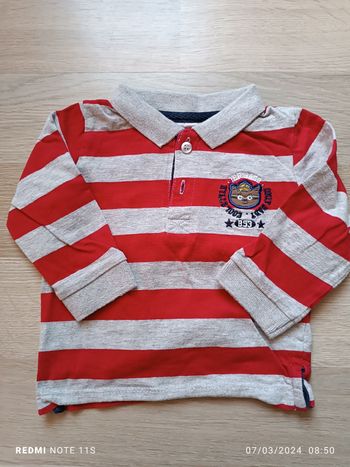 Polo manches longues