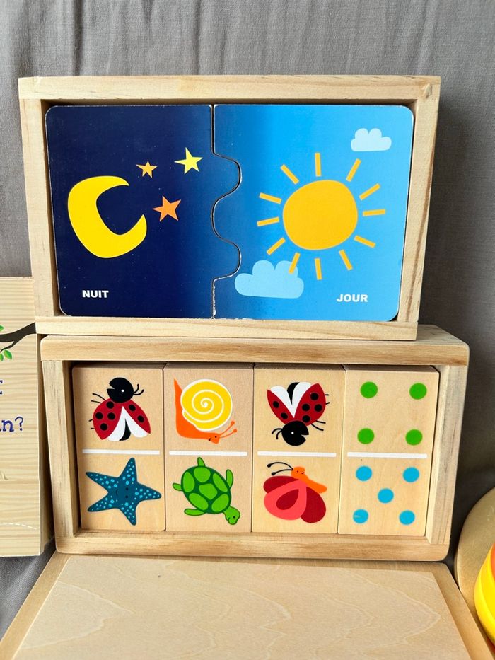 Lot jouets en bois bébé - photo numéro 3