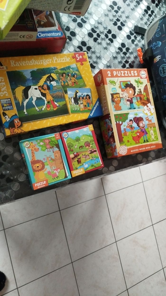 Lot Puzzles enfant