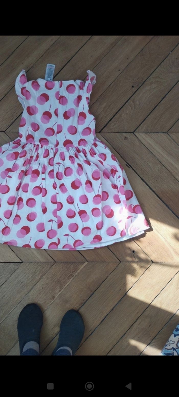 Robe cerise 🍒 Jacadi 10 ans - photo numéro 4