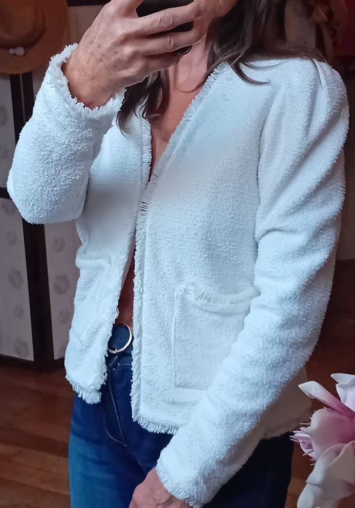 Veste courte Mango taille M - photo numéro 2
