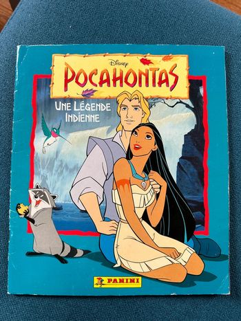 Album Panini images complet (sauf poster) Disney Pocahontas légende indienne stickers autocollants