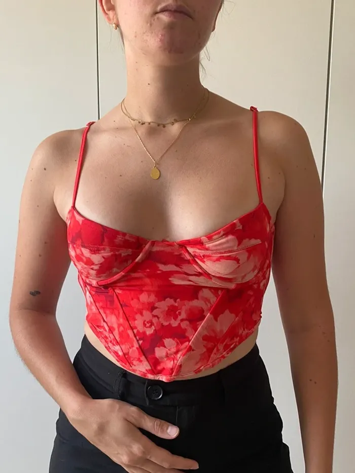 Corset rouge