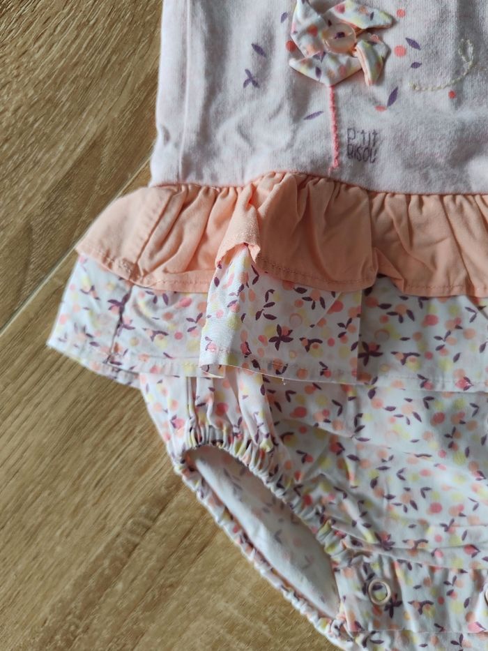 Barboteuse P'tit bisou 1 mois - photo numéro 4