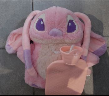 Peluche bouillotte Angel stitch