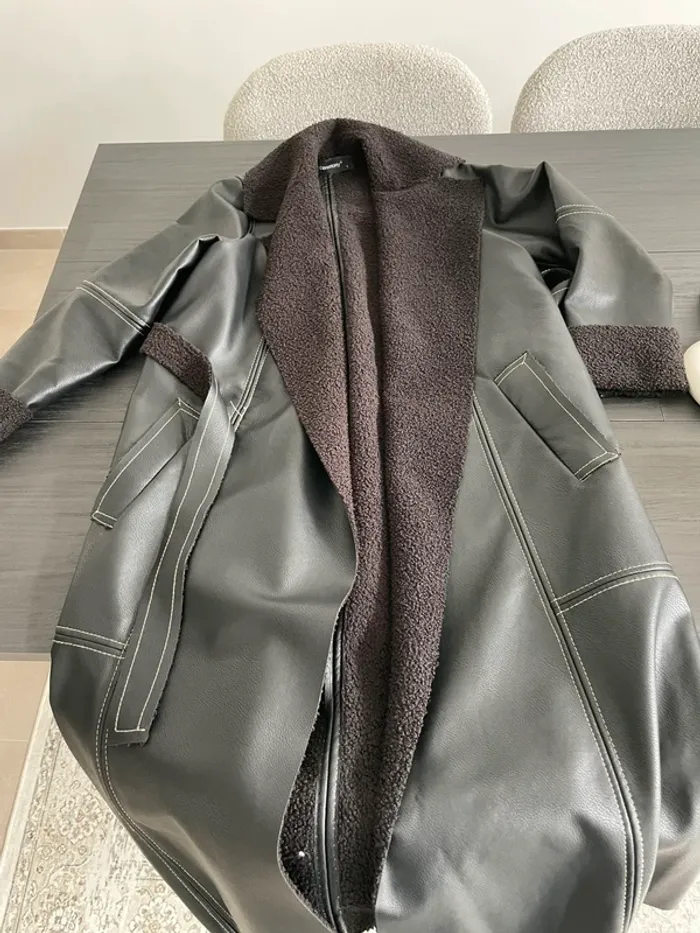 Manteau similicuir - photo numéro 3
