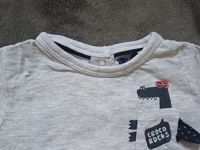 Lot T-shirt Manche courte 9 mois - photo numéro 10