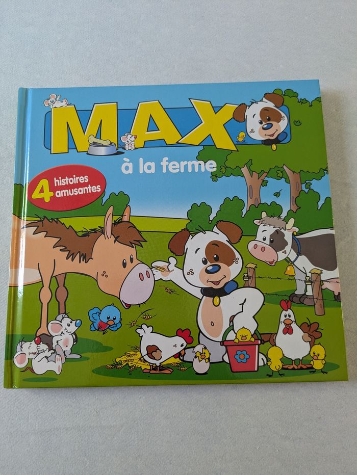 Livre Max à la ferme