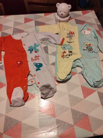 Lot de 2 pyjamas 6 mois