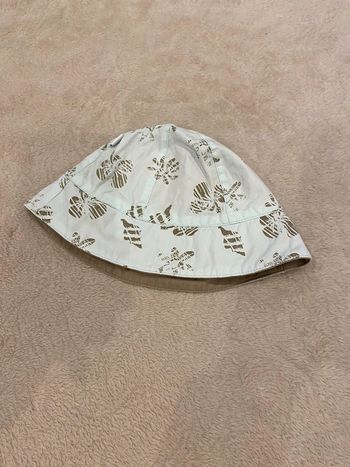 Chapeau réversible bébé garçon 6/9 mois