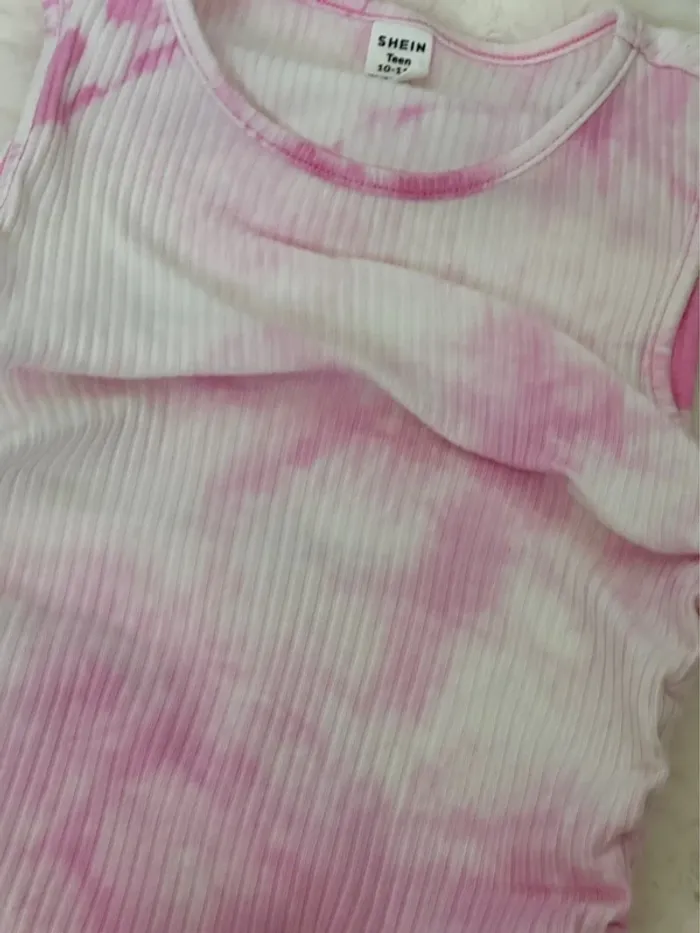 Robe coton côtelé délavé - photo numéro 2