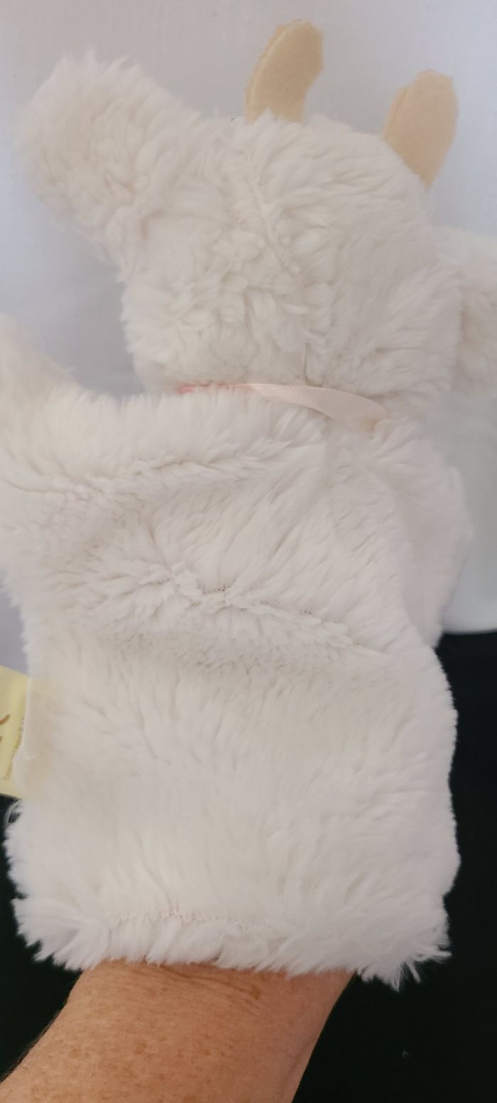 doudou marionnette chèvre  baby nat - photo numéro 5