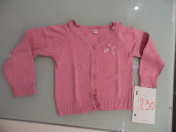 Gillet 2 ans rose