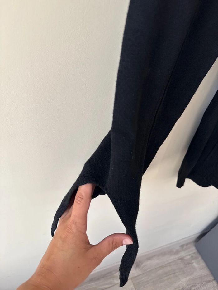 👚👖Ensemble pantalon + pull ~ très bon état noir- taille unique - photo numéro 7