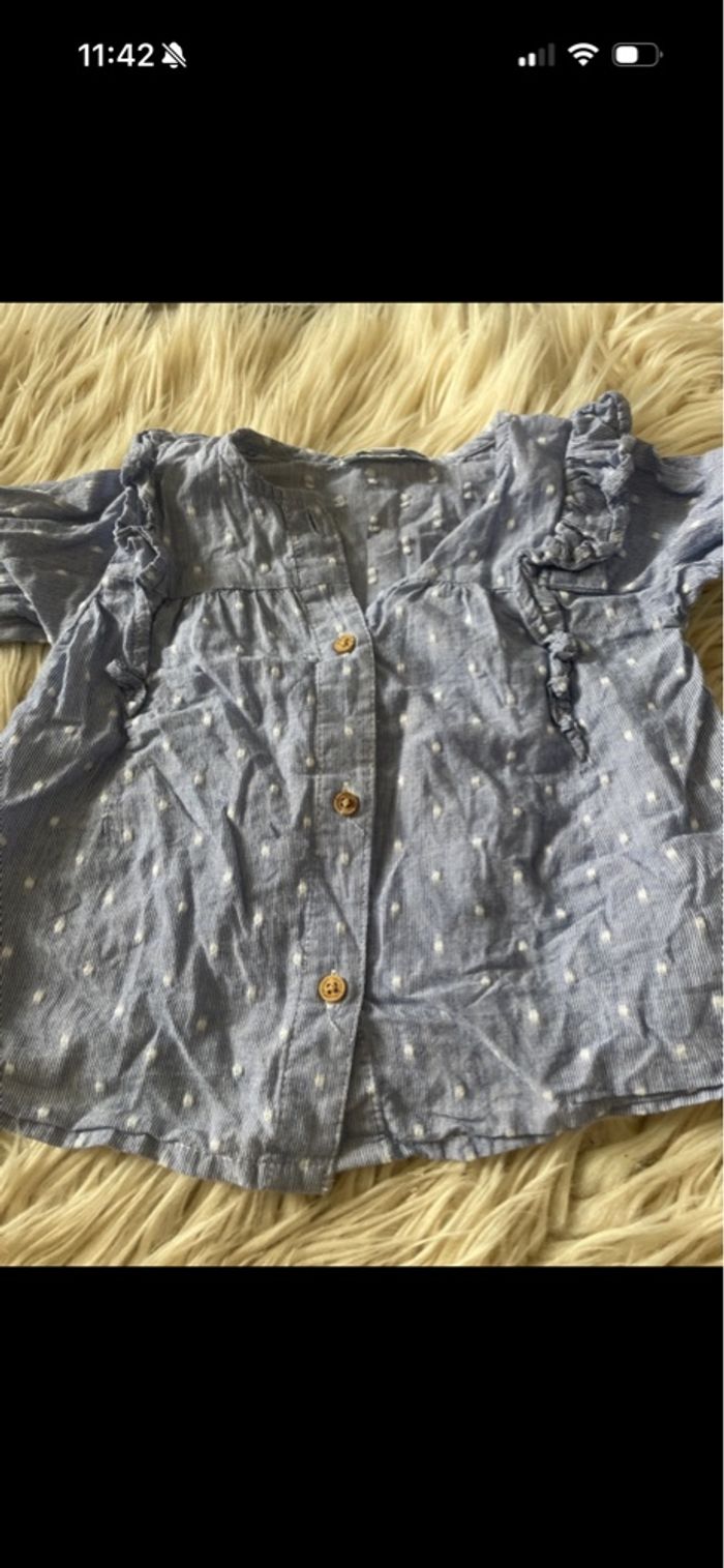 Lot blouse bébé fille - photo numéro 4