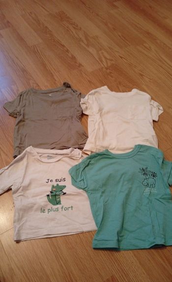 Lots tee-shirt bébé 