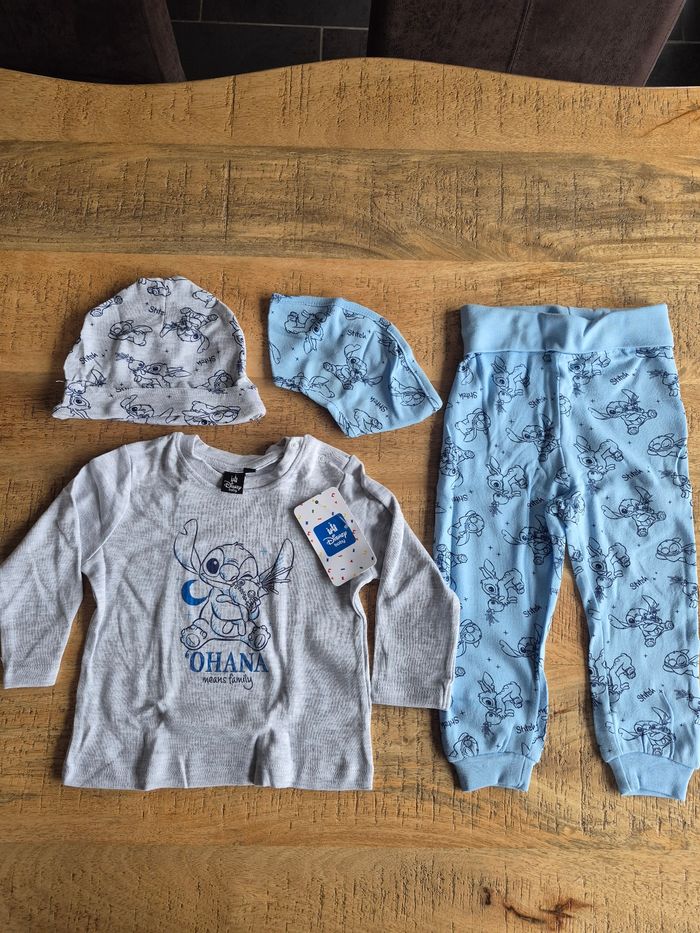 Ensemble Bébé Stitch 3/6 Mois