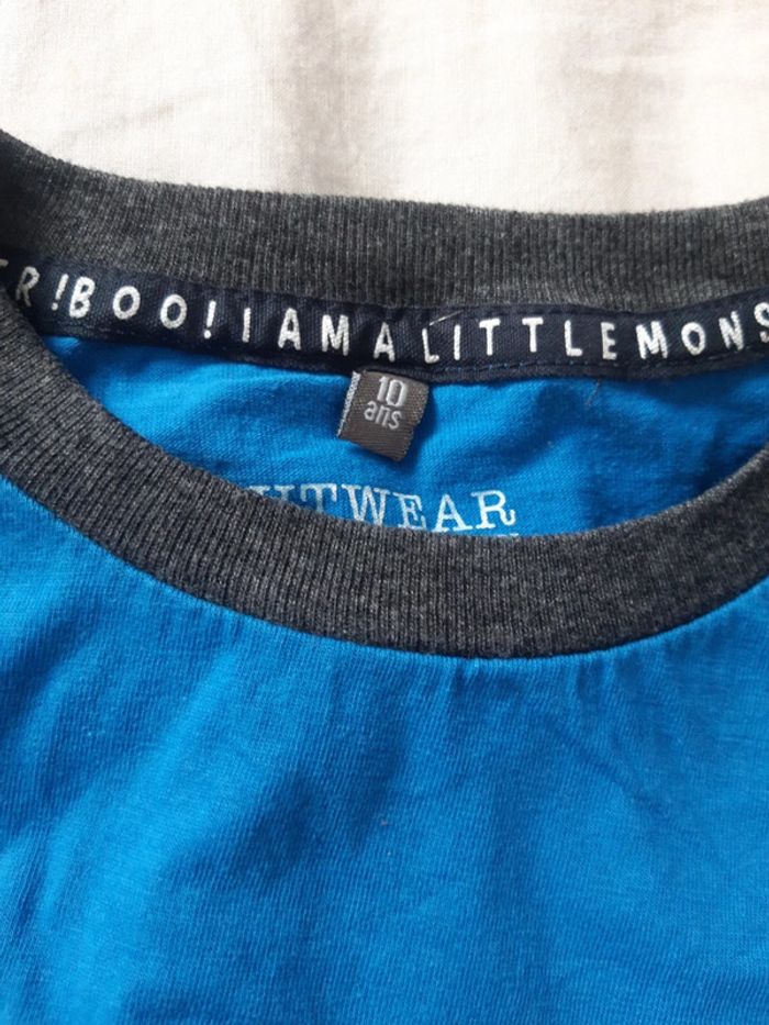 Ensemble pyjama garcon 10 ans - photo numéro 2