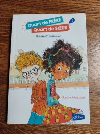 📖Livre enfant quart de frère quart de soeur volume 1 de Sophie adriansen📖