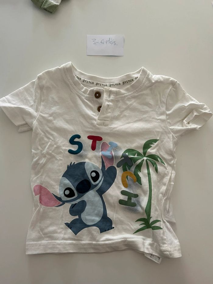 T-shirt stitch T 3-6 mois