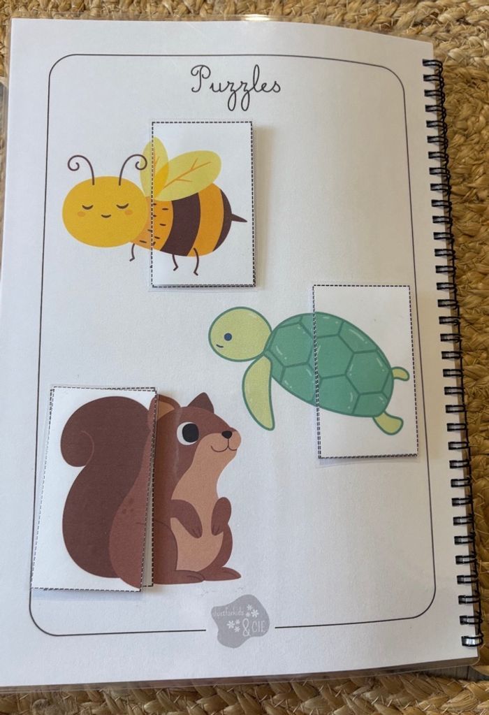 Livret d’activités avec pièces à scratch Montessori - photo numéro 9