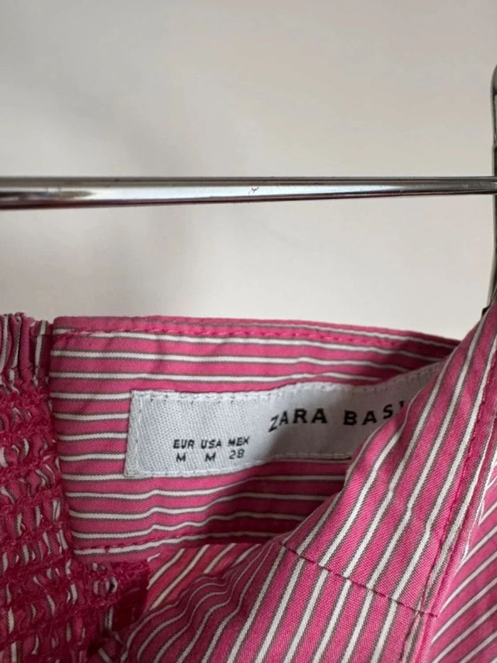 Robe rayée bustier M Zara - photo numéro 4