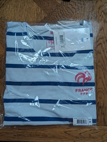 T-shirt marinière fff taille m