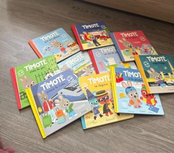 Lot 10 livres Timoté