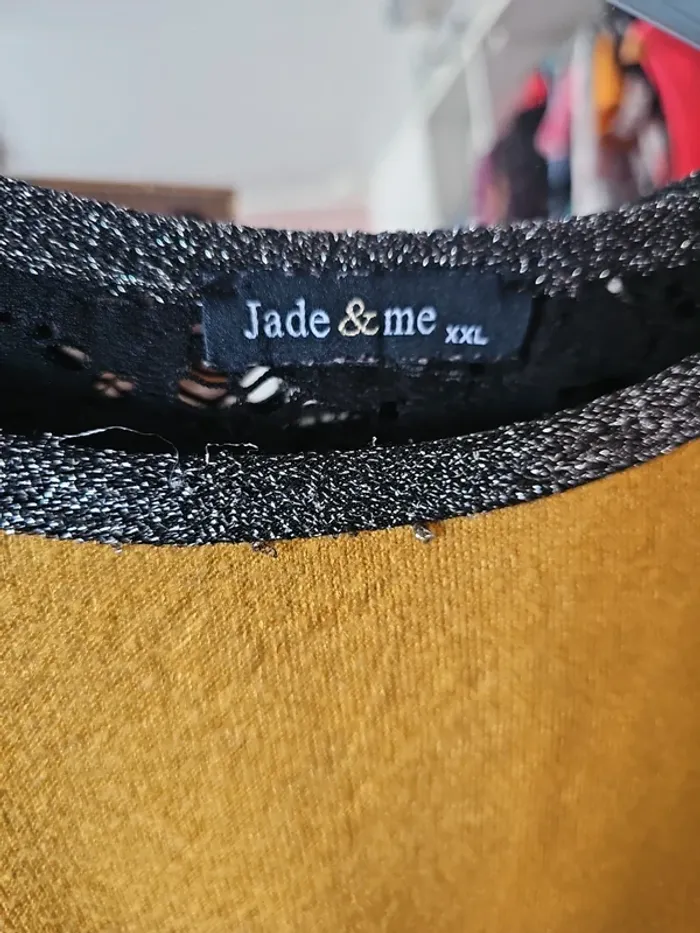 Pull dos dentelle t44 - photo numéro 3