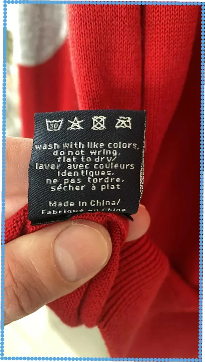 Cardigan Rouge Paul Stragas Taille S Neuf Homme - photo numéro 5