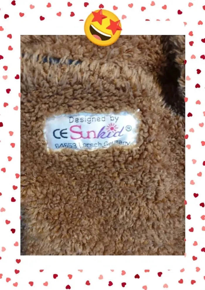 Sac à main vintage tout doux  avec 2 ours en peluche - photo numéro 5