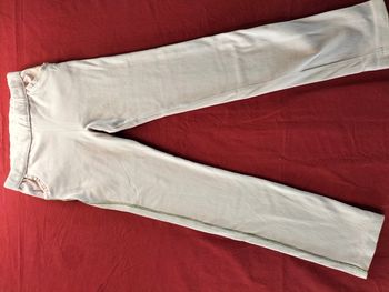 Pantalon à enfiler rose poudré en 9ans sergent major
