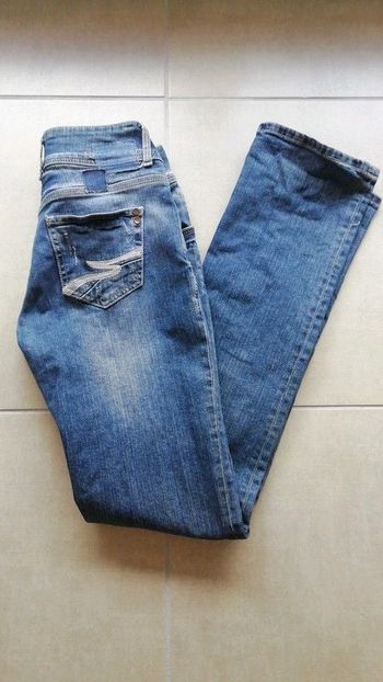 Jean effet usé #7
