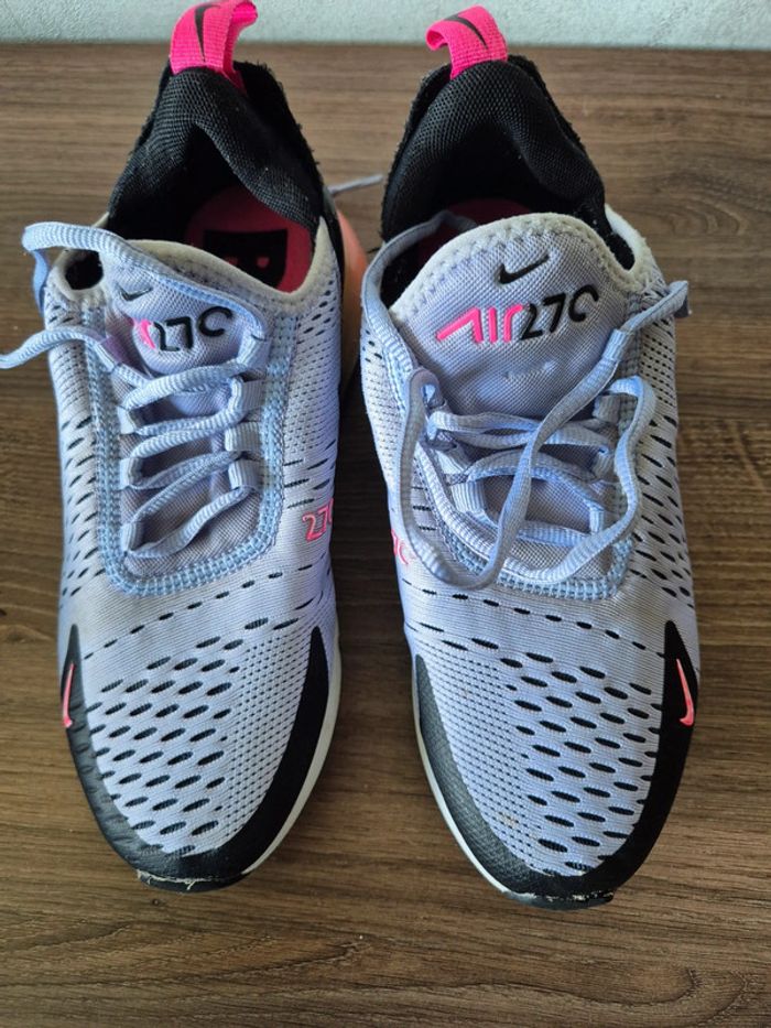 Nike air max 270 beurre purple violet - photo numéro 9