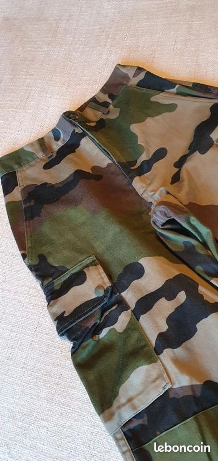 Pantalon toile camouflé - Taille S - photo numéro 5