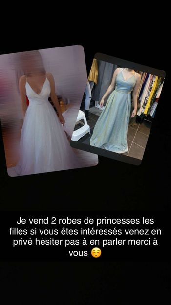 Robe princesse taille unique  neuve