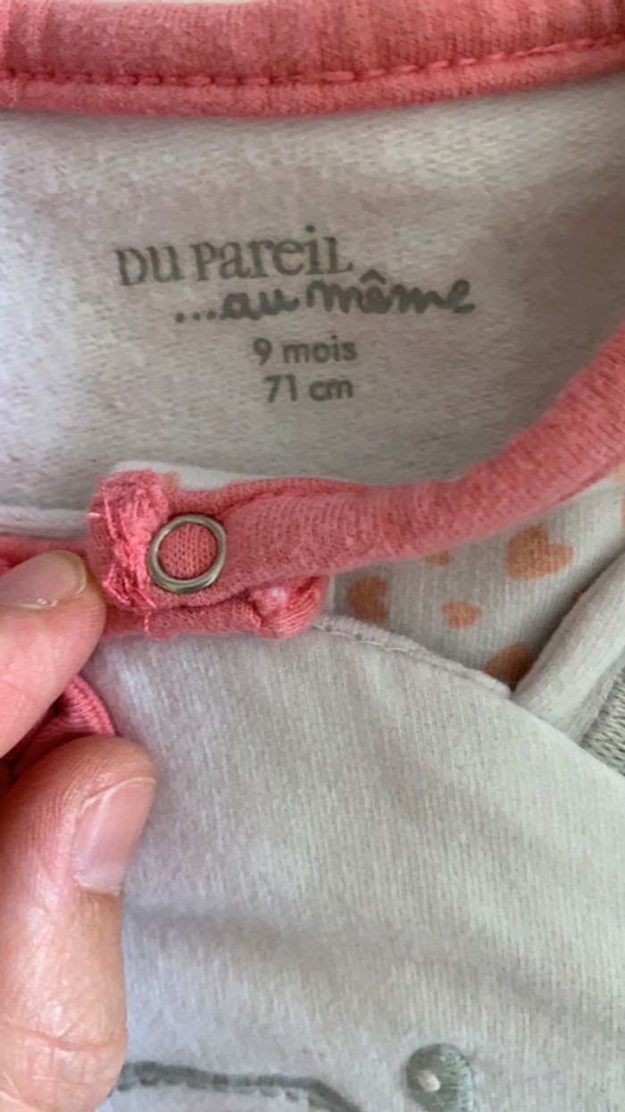 Pyjama 9 mois - photo numéro 3