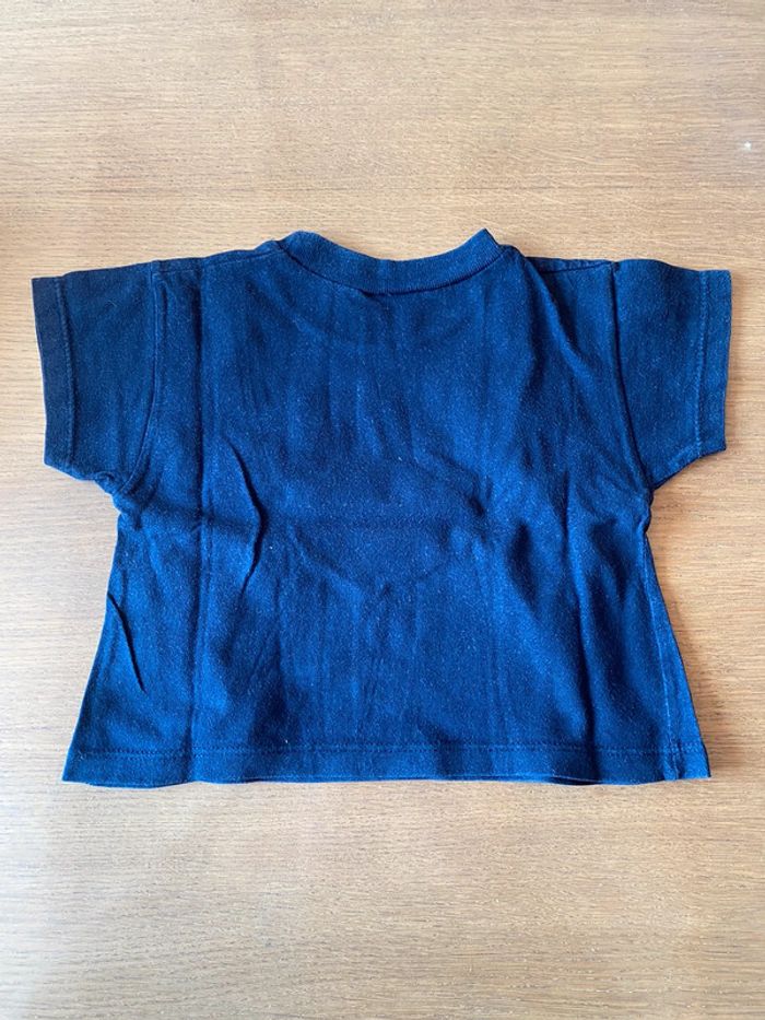 Tee-shirt bleu marine - photo numéro 2