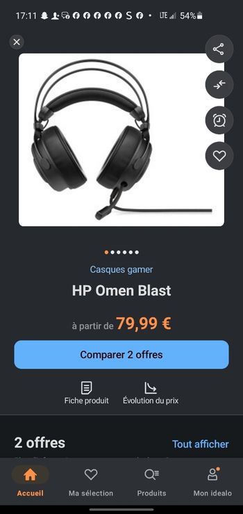 Casque gaming