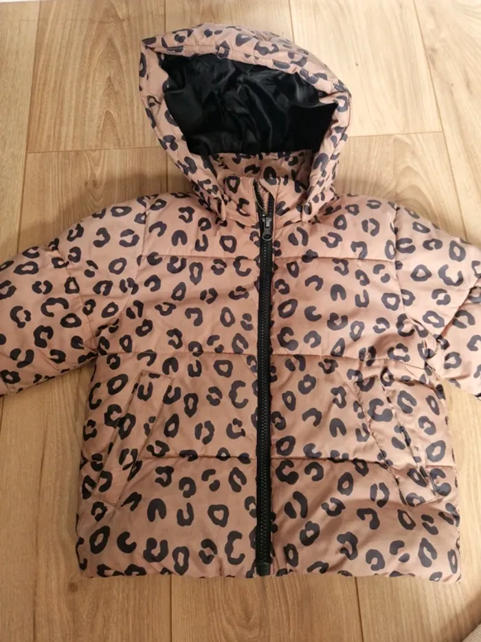 Doudoune léopard h&m