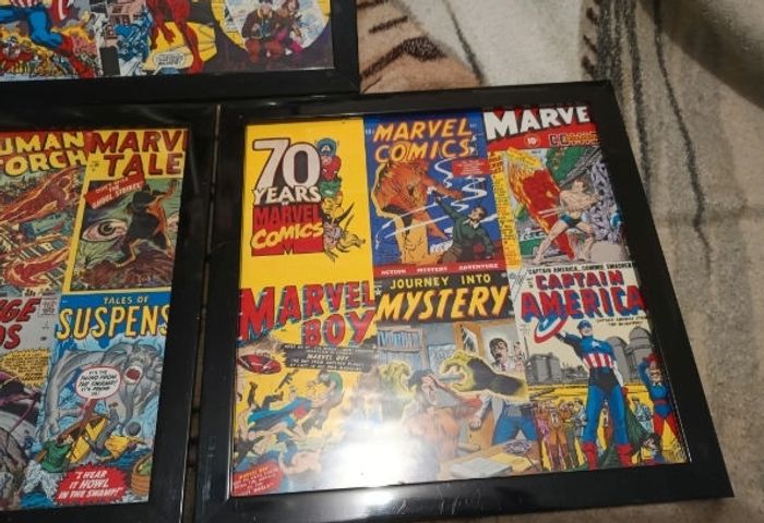 Lot 3 cadres marvel - photo numéro 4