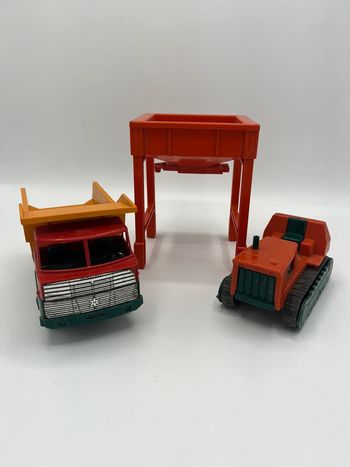 🛻 lot véhicules de chantier Sitap France vintage 🛻