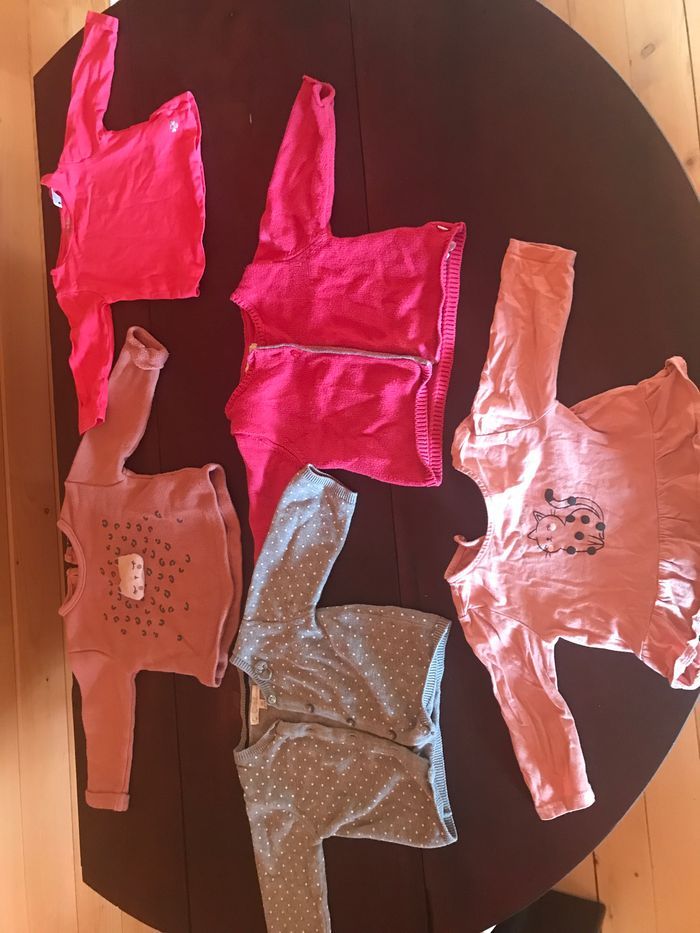 Lot t-shirts et pulls